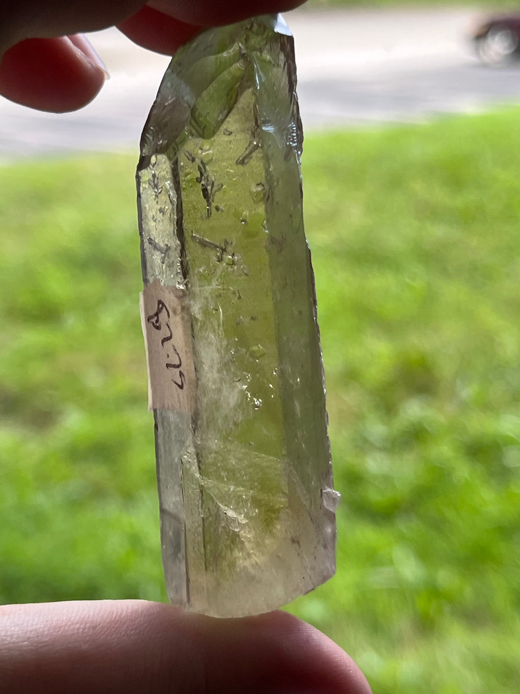Natural Citrine Raw Point