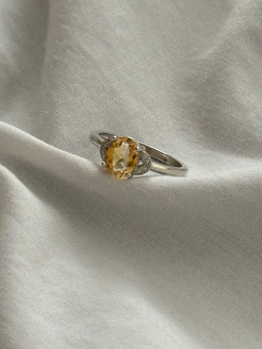 Citrine size 7 ring