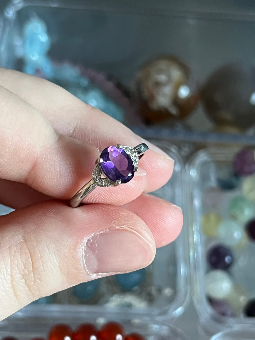 Amethyst Ring Size 7