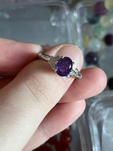 Load image into Gallery viewer, Amethyst Ring Size 8
