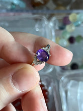 Load image into Gallery viewer, Amethyst Ring Size 8
