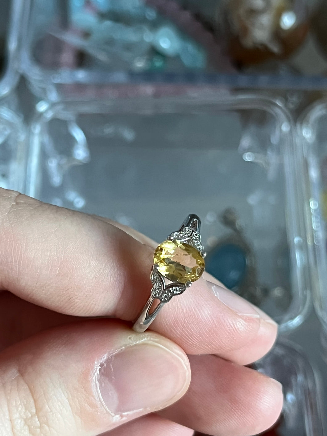 Citrine Ring Size 8